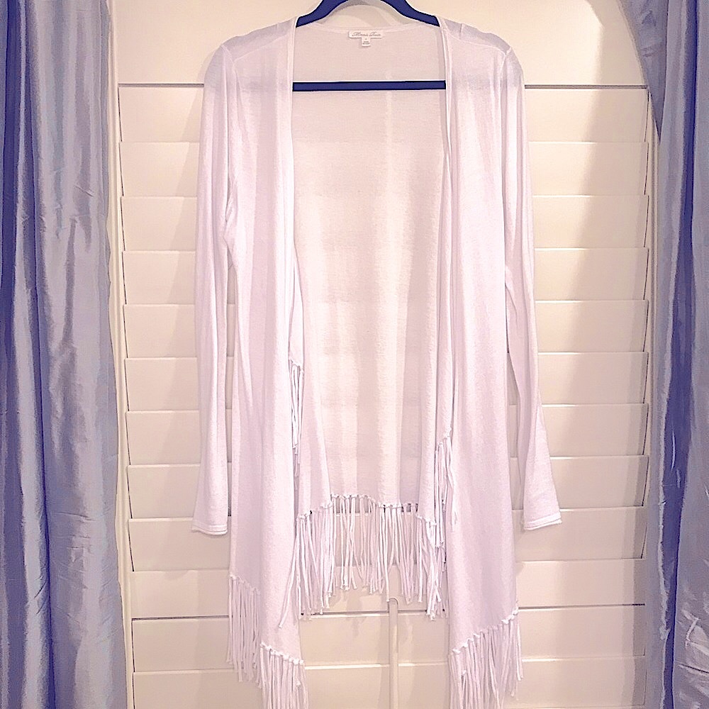 Cardigan Large Minnie Rose New, Very Nice Piece